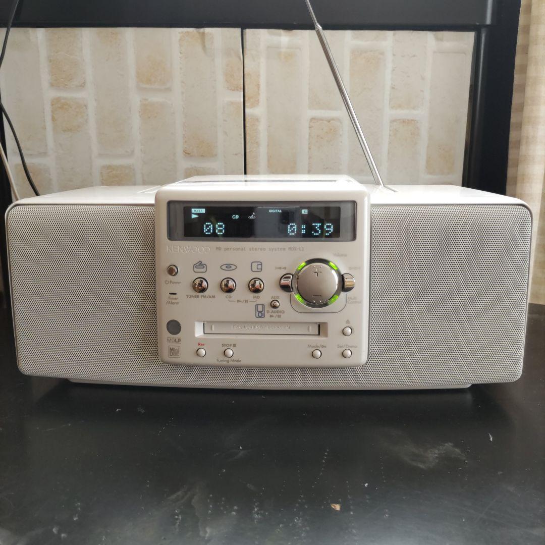 ケンウッド CD・MD・ラジオパーソナルステレオ MDX-L1-W(中古品) Amazon.co.jp: ケンウッド CD・MD・ラジオパーソナルステレオシステム