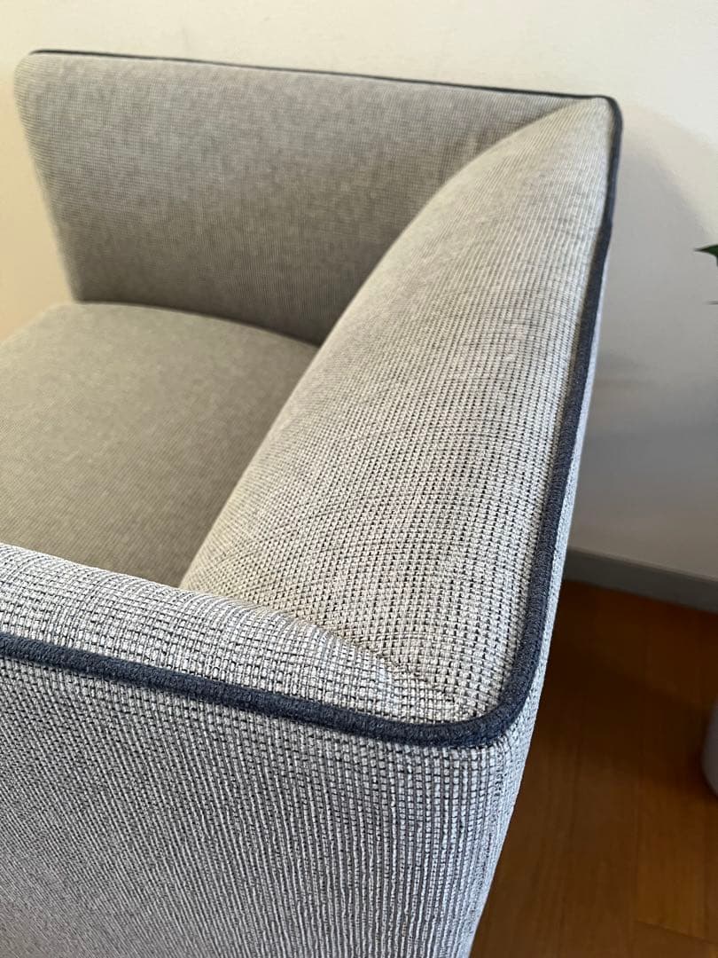 PLUS プラス S1 アームチェア ② 19万 シングルソファ モダン 美品