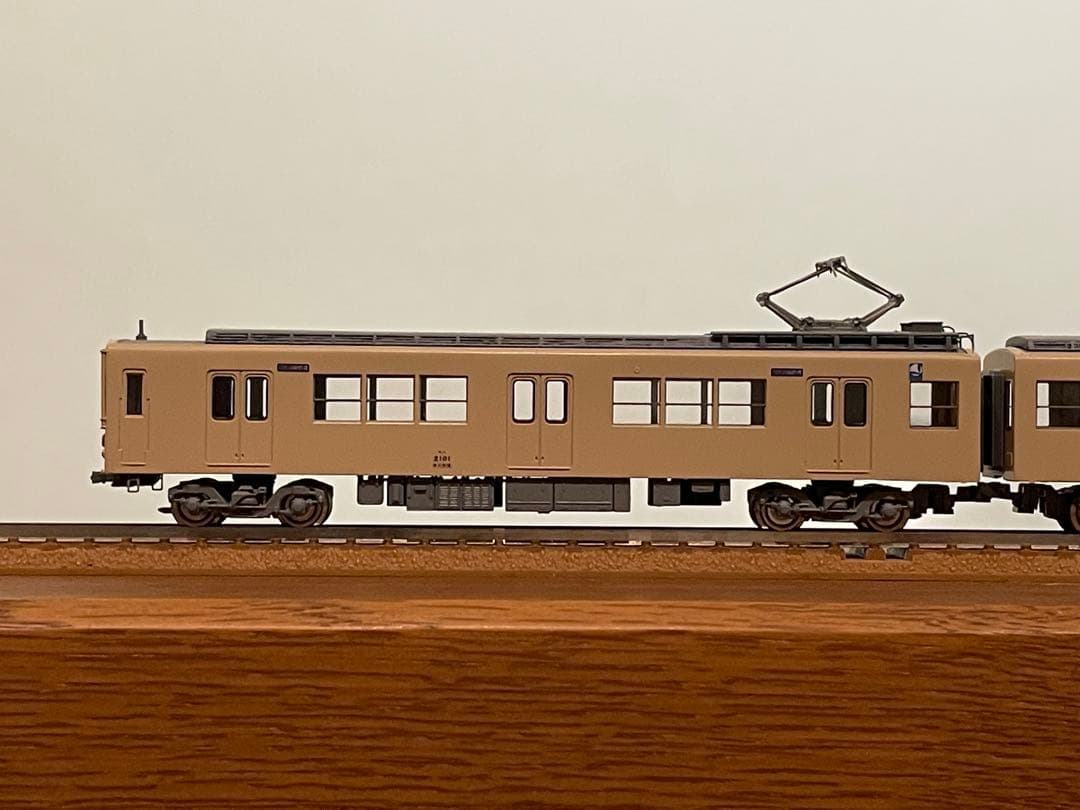 nゲージ 東武2000系 真鍮キット組立品 基本セット4両 精密加工品 東武