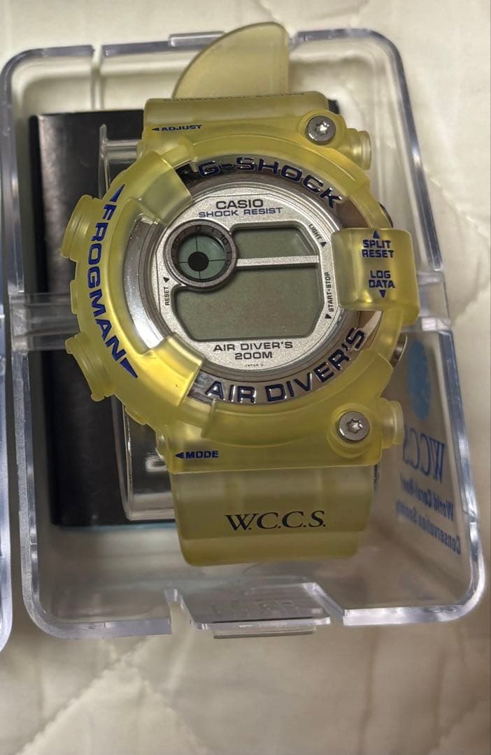 美品　WCCSフロッグマンDW-8250WC-7BT G-SHOCK CASIO カシオ ジーショック DW-8250WC-7BT フロッグマン 初代