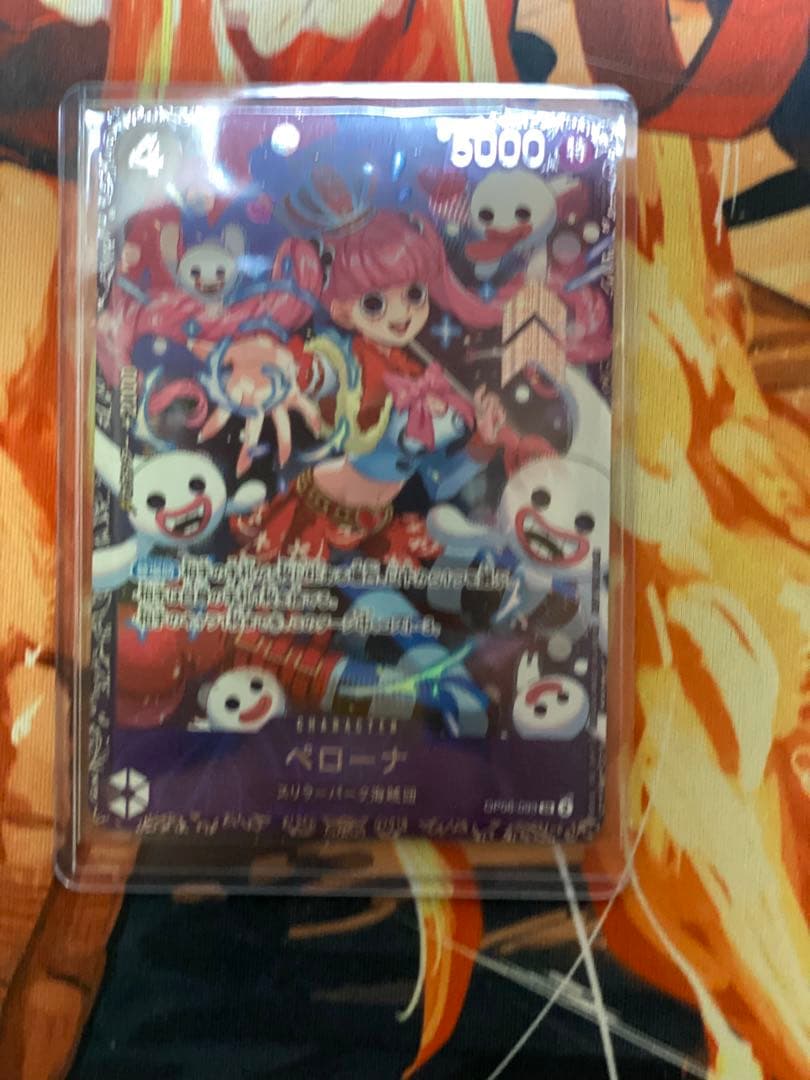 ペローナ　プロモ　フラッグシップ ペローナ【プロモ】《黒》ForJapan未開封 フラッグシップバトル版OP06