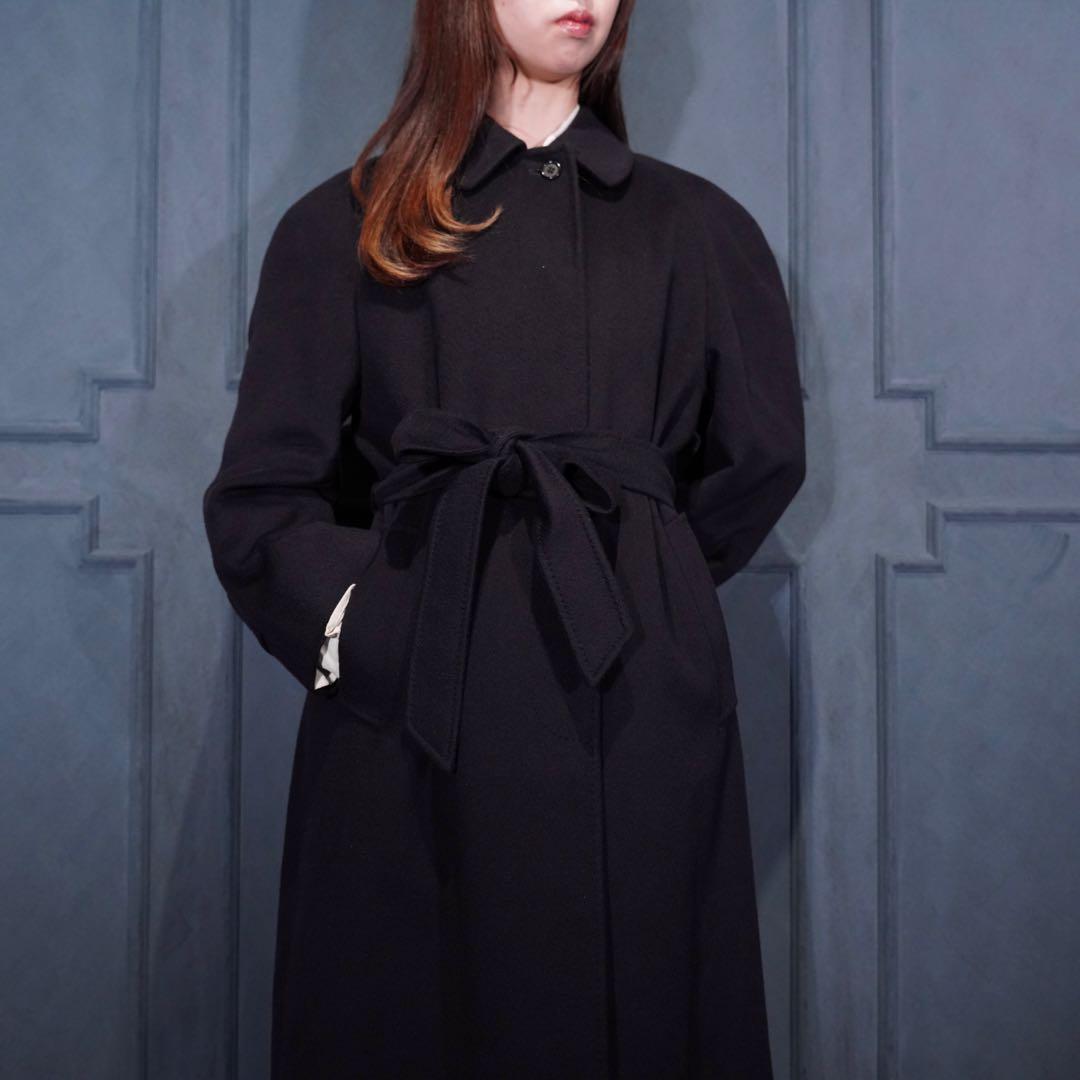 Aquascutumアクアスキュータムピュアカシミヤ100%ステンカラーコート