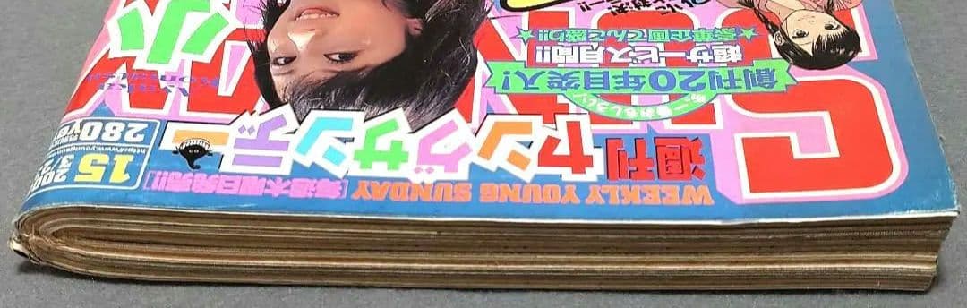 週刊ヤングサンデー2006年15号『舐め女』読切/伊藤潤二/小松彩夏ピンナップ付