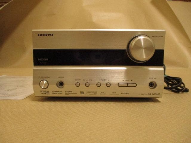 ONKYO　AVセンターSA-205HD音籠り・音消え障害対策品　2508