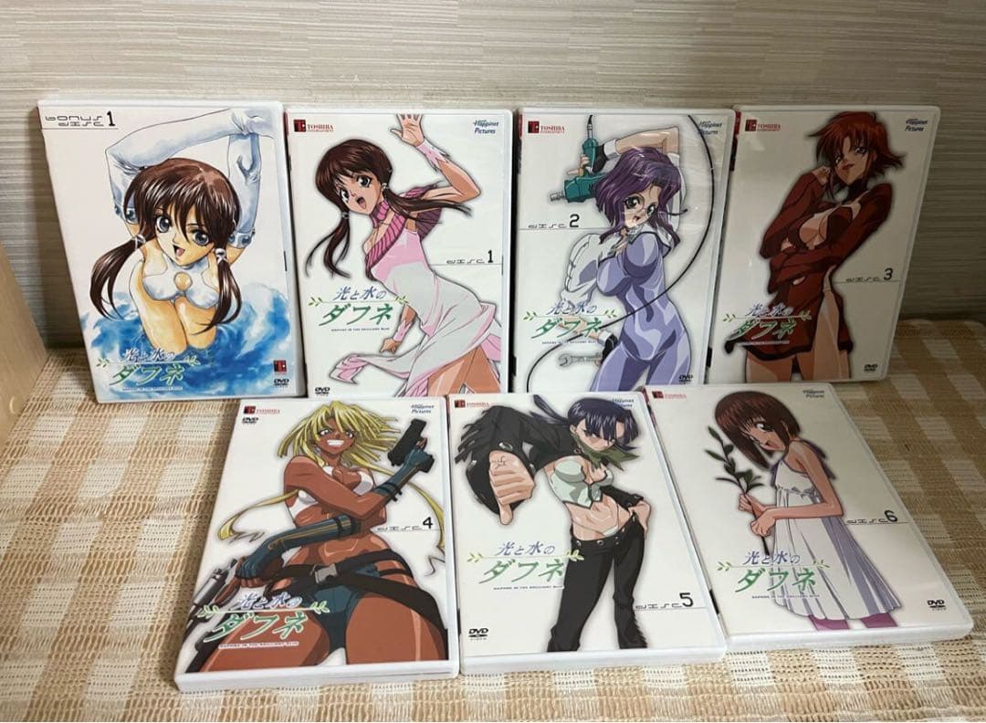 光と水のダフネ 初回全12巻セット DVD