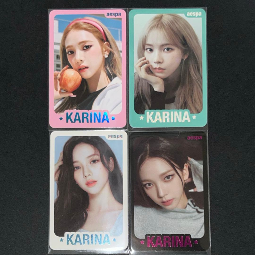 aespa MY WORLD MD ラントレ カリナ トレカ Spicy - メルカリ