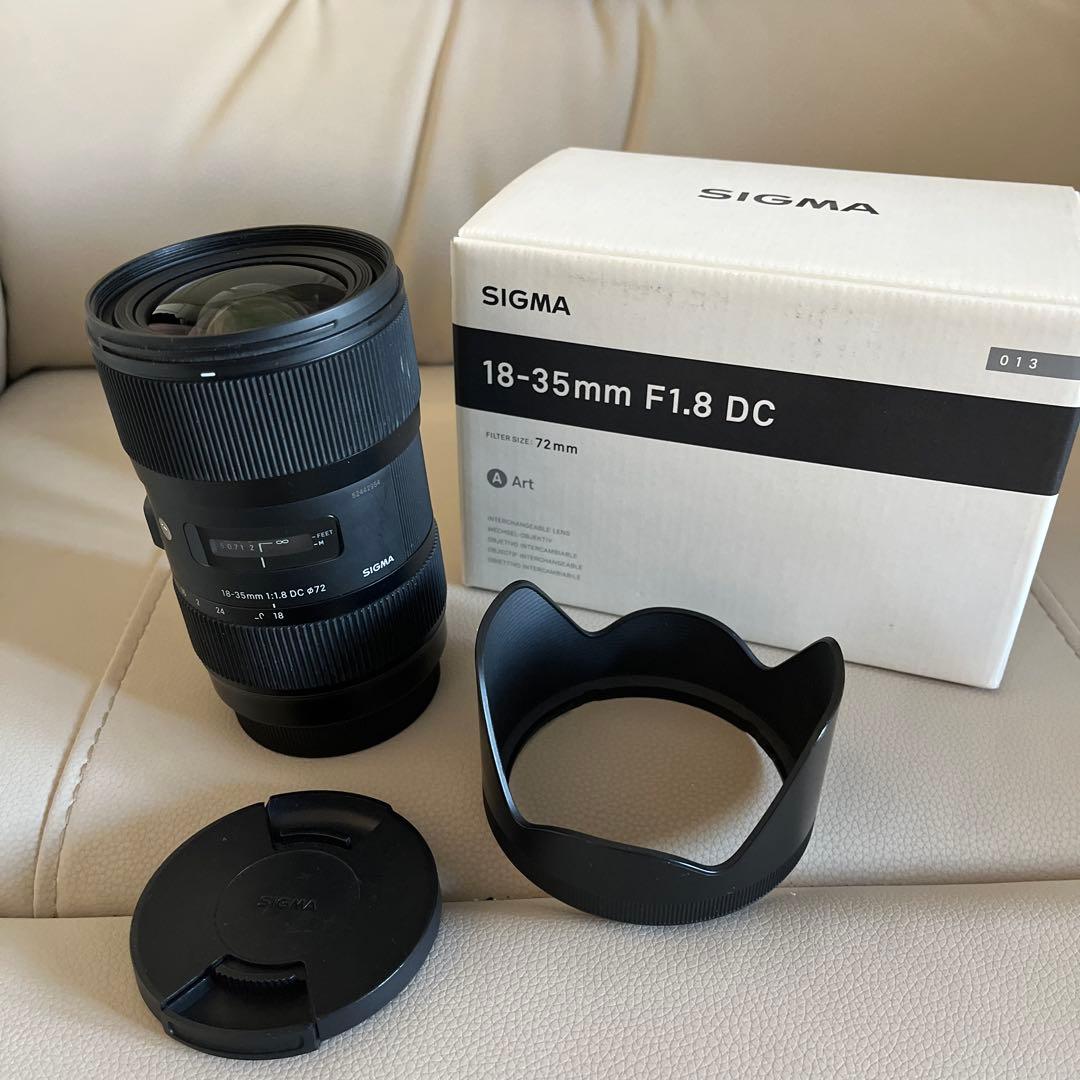 SIGMA 18-35mm F1.8 DC Art レンズ Canonマウント Dodd Camera - SIGMA 18-35mm f1.8 DC HSM Lens Canon mount Art