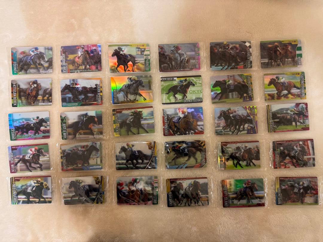 サラブレッドホースコレクション ツインウエハース 第一弾 30種類