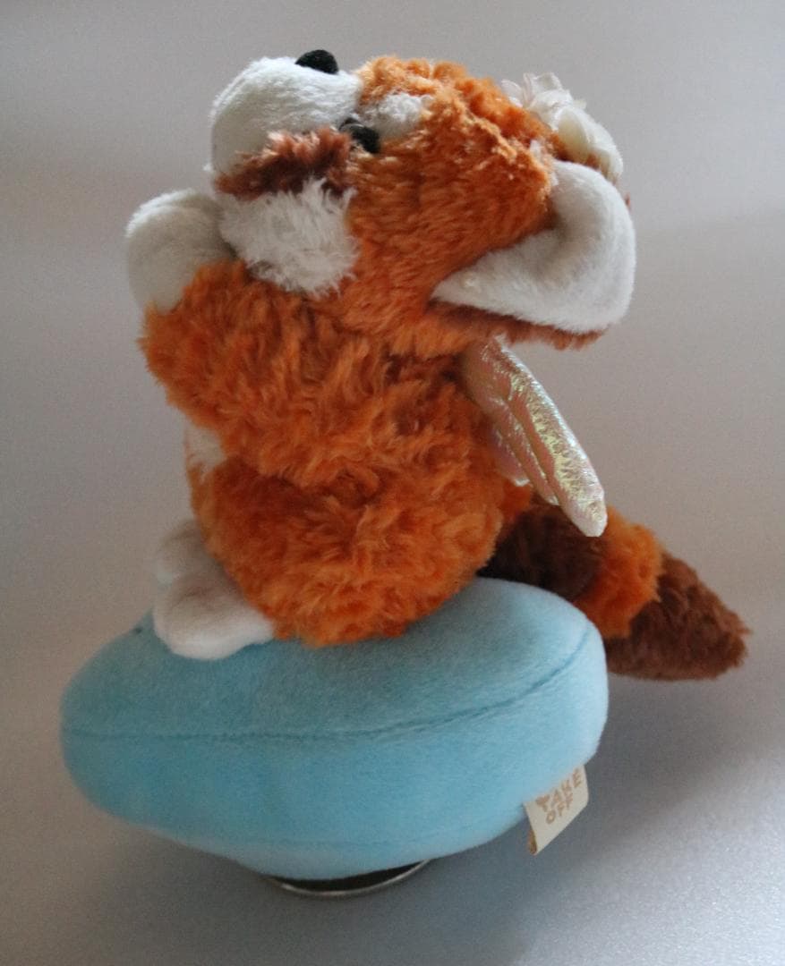 d◻︎TAKE OFF◻︎ 天使 レッサーパンダ ぬいぐるみ オルゴール - メルカリ