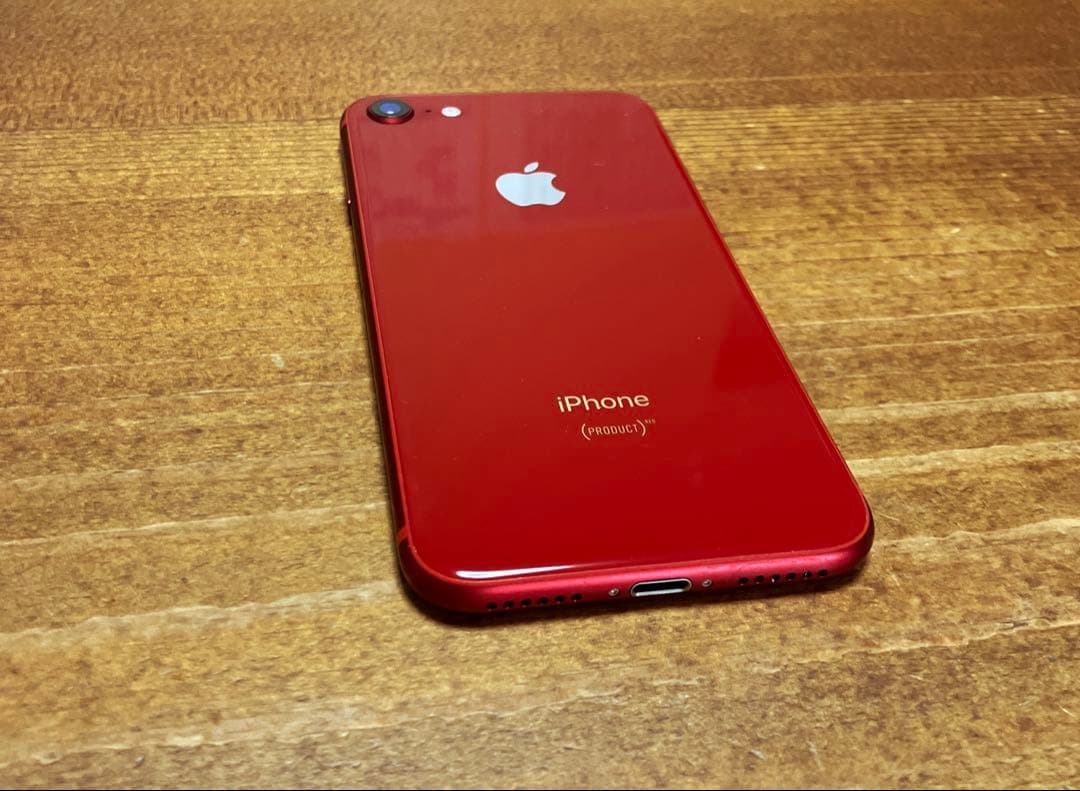 Apple iPhone 8 SIMロック解除済PRODUCT RED 64GB - メルカリ
