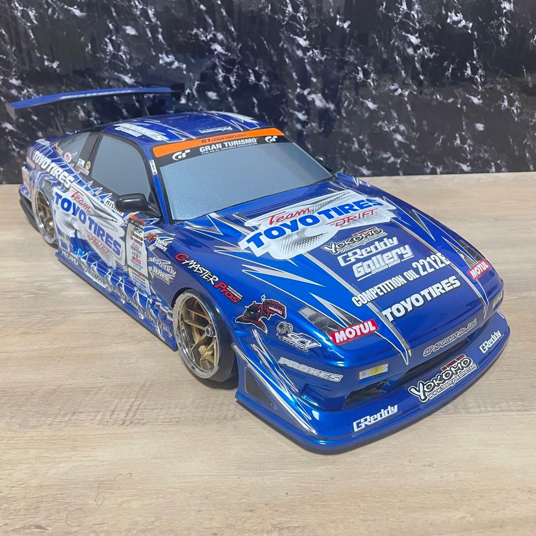 ヨコモ 180sx ワンエイティ ラジコンボディ ドリフト 1/10 YD-2 - メルカリ