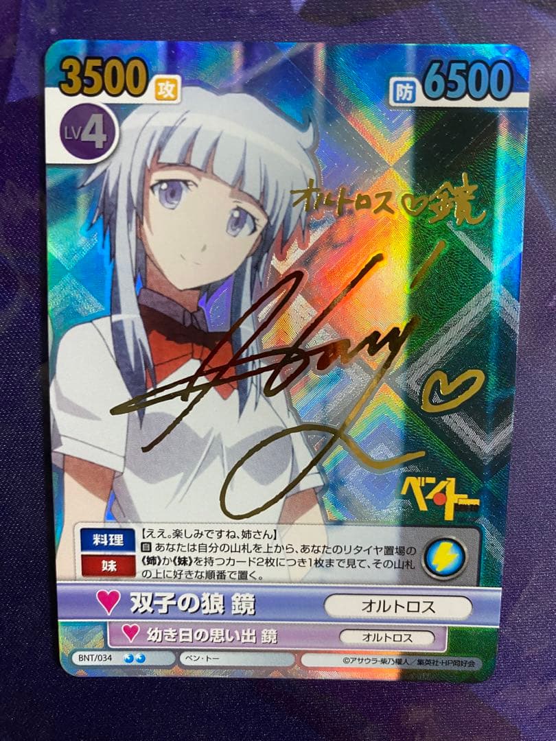 ヴィクトリースパーク ベン・トー 双子の狼 鏡 SP サイン 2026年最新】ヴィクトリースパーク サインの人気アイテム - メルカリ