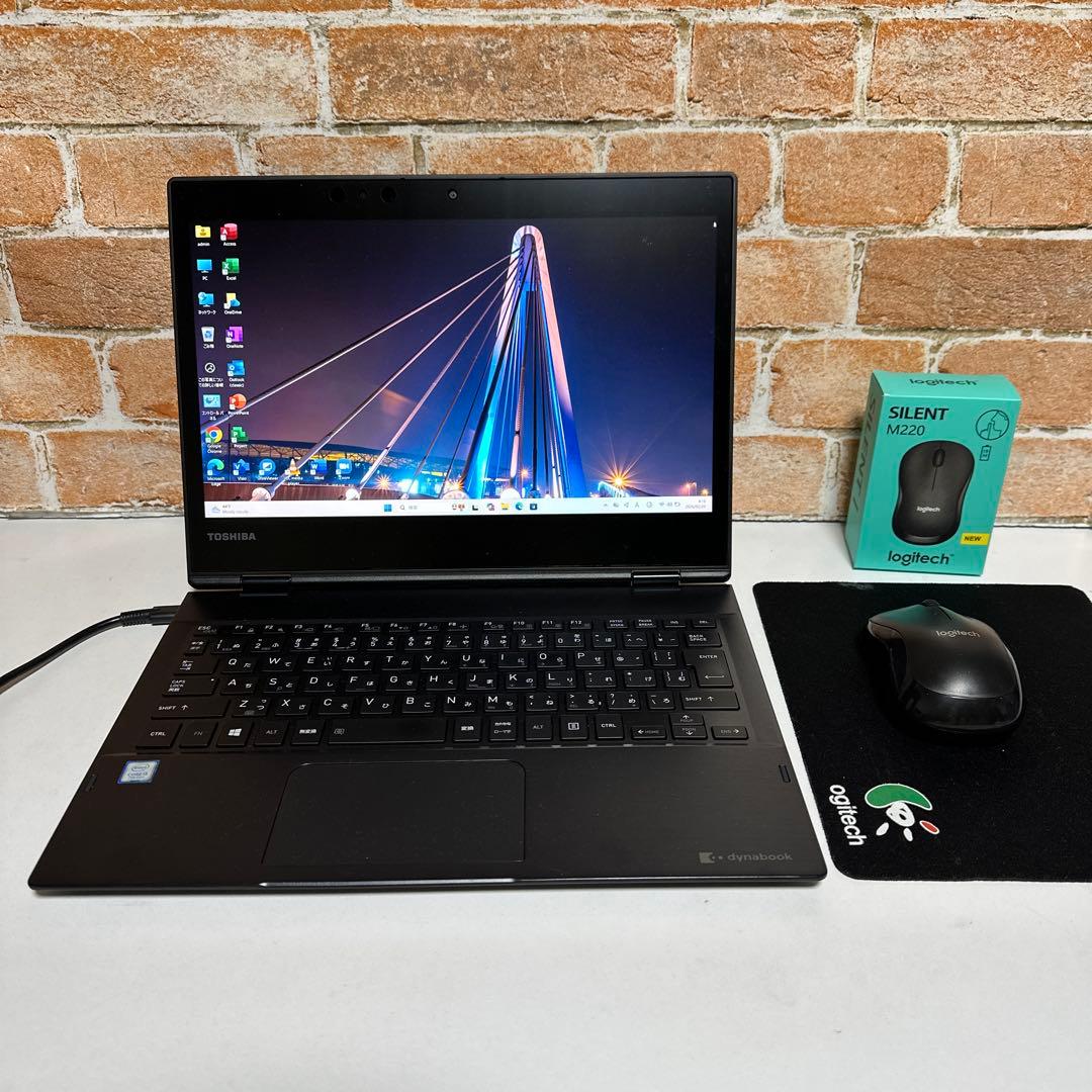 東芝ノートPC フルHD画面SSD メモリ8GB Windows11オフィス付 - メルカリ