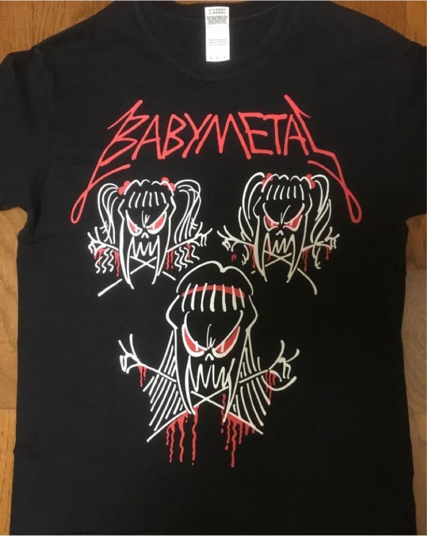 BABYL 「2015 READING & LEEDS」 Tシャツ(M) Yahoo!オークション - BABYMETAL READING and LEEDS FESTIVALS TEE（EU