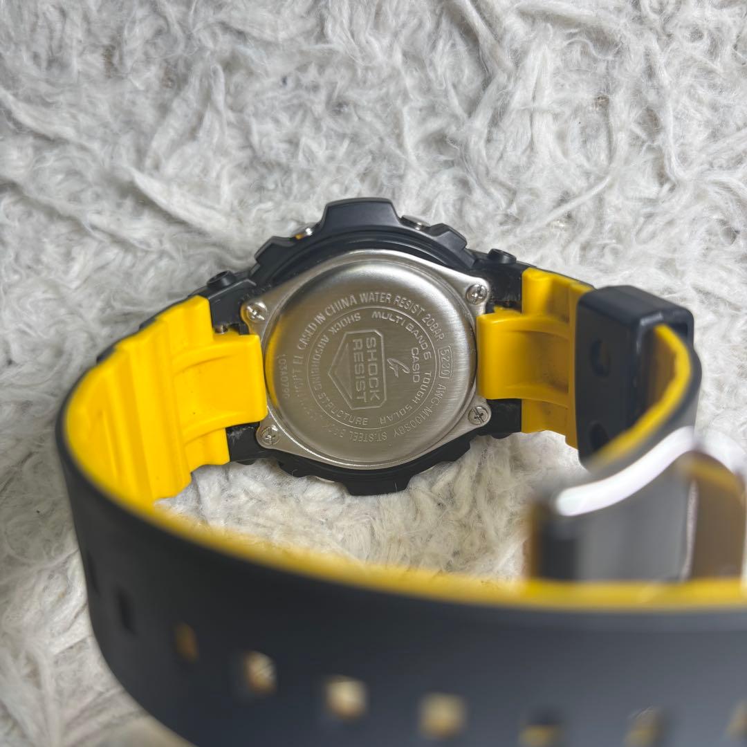 極美品 未使用レベル 箱付 G-SHOCK AWG-M100SBY イエロー - メルカリ
