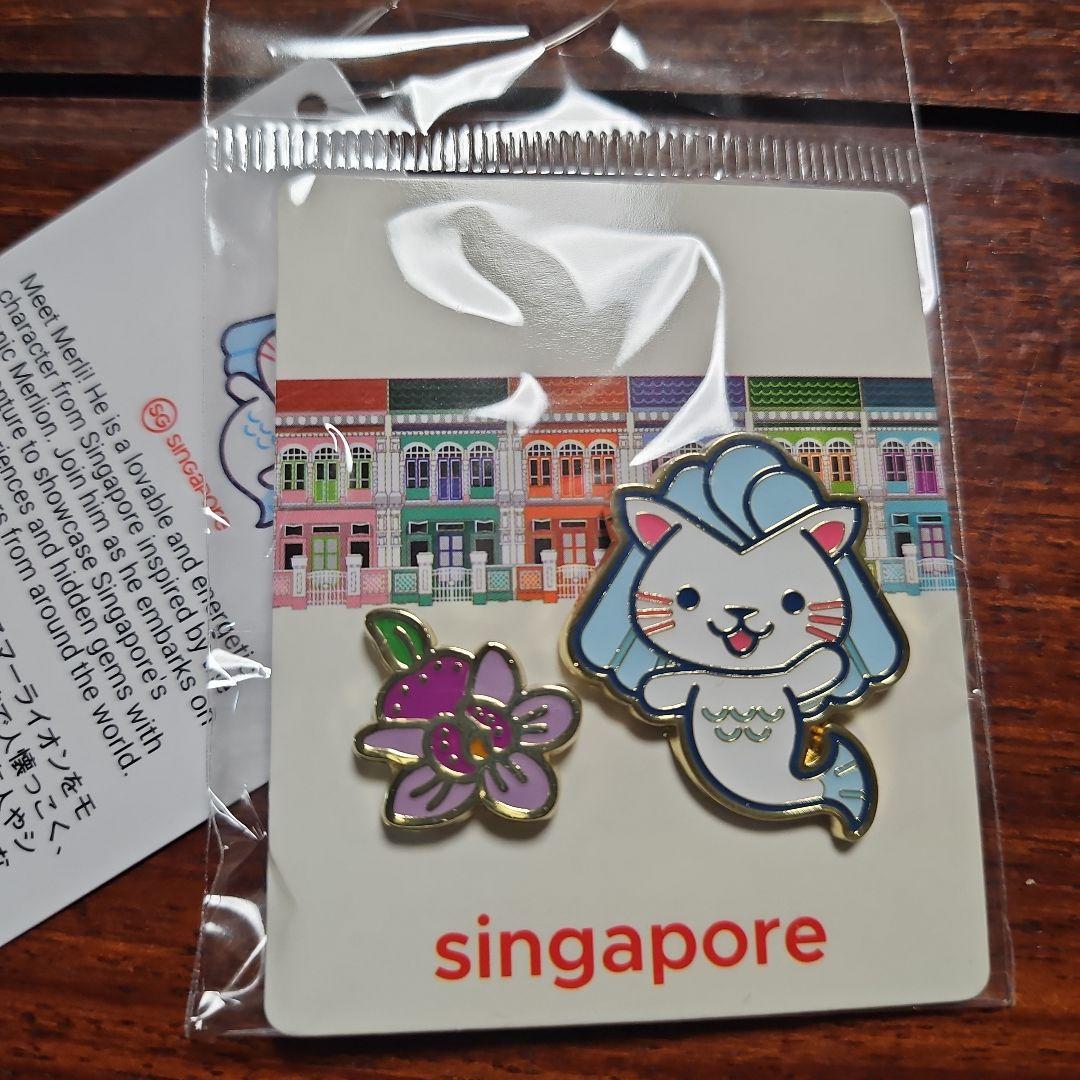 万博限定」関西万博2025シンガポール館限定ピンバッジ 新品未使用