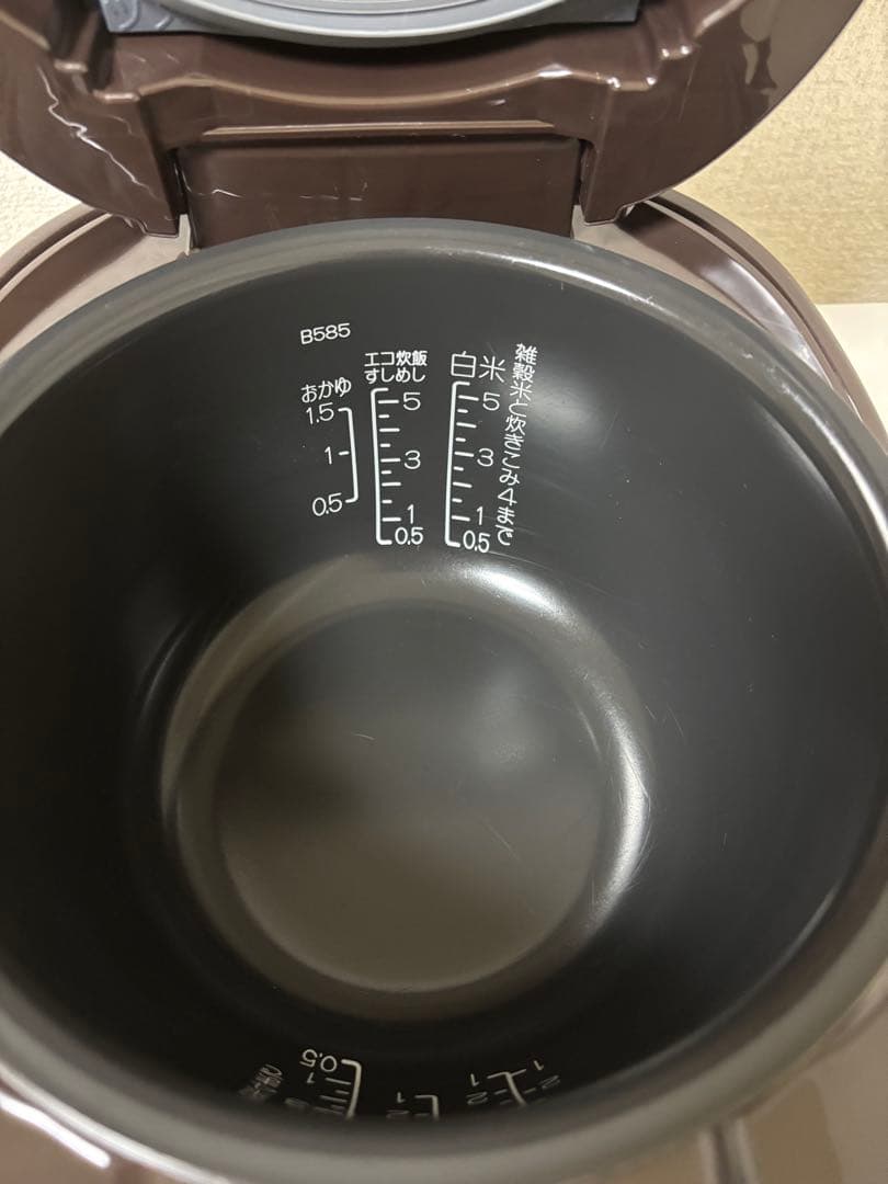 【美品】象印 NW-VC10 炊飯器 1.0L ダークブラウン