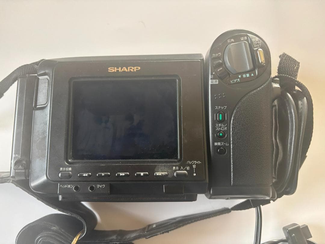 【再生OK】VL-HL15 シャープ Hi8mmビデオカメラ 8mm 224