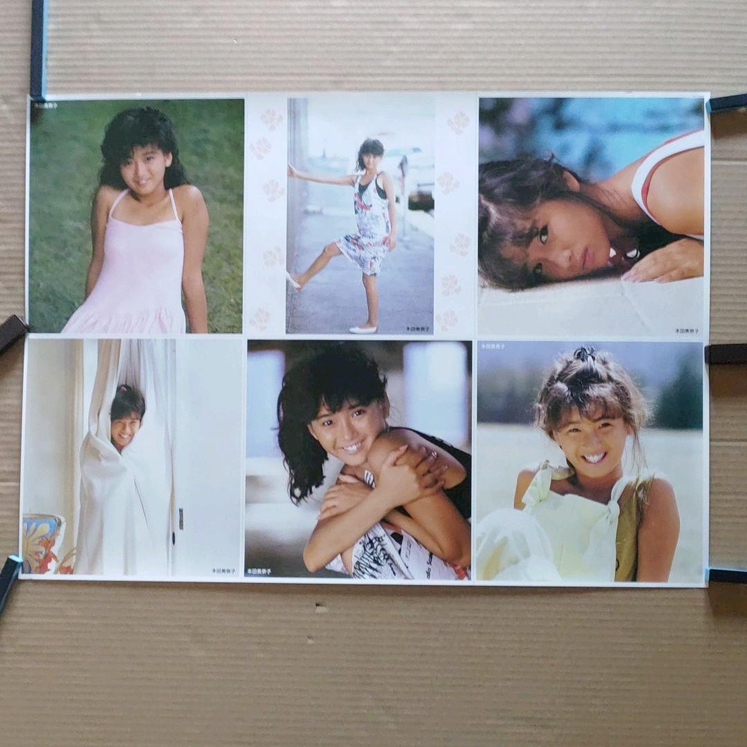 本田美奈子／新品 店頭ポスター POP 80年代当時物店舗用 アイドル 送料