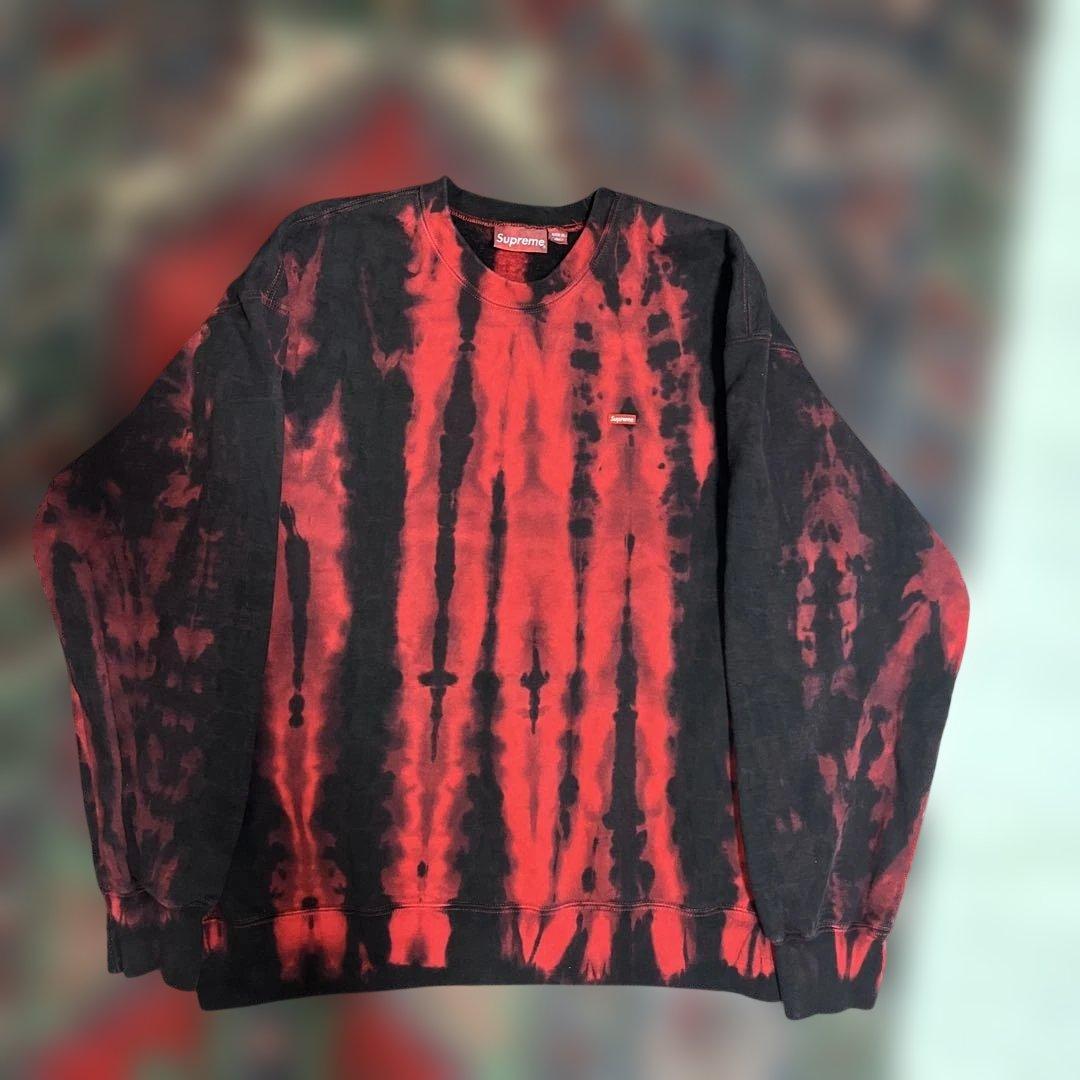 supreme スウェット　Small Box Crewneck Tiedye Supreme Small Box Crewneck (FW21) - $138