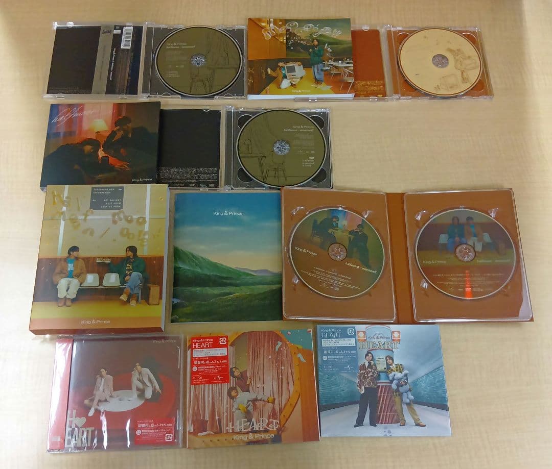 ➀ King & Prince キンプリ シングル 16種 53枚 まとめ売り - メルカリ