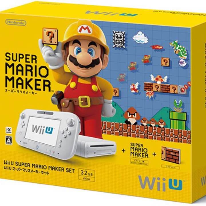 WiiU スーパーマリオメーカーセット ソフト1本付き 数回使用 Wii Uの「スーパーマリオメーカー」セットを発売！ - GAME Watch