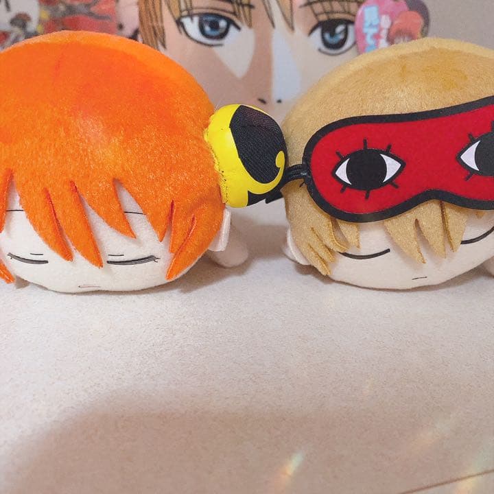 銀魂 沖田 神楽 沖神 ぬいぐるみ うたた寝 寝そべり - メルカリ