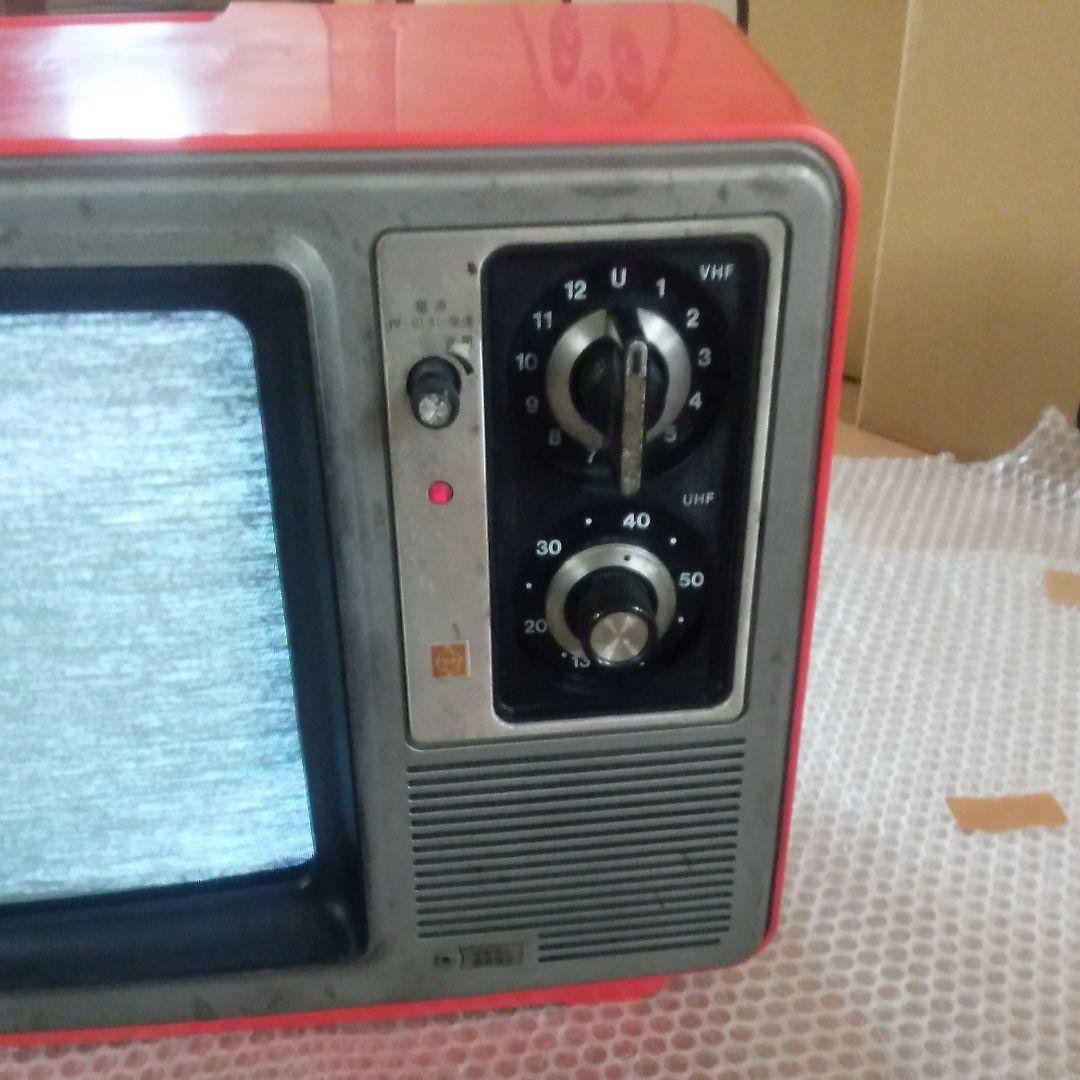 ナショナル・ブラウン管テレビ・13型・砂塵の動作あり。 - メルカリ