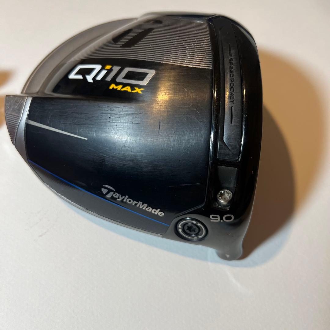 TaylorMade Qi10 MAX ドライバー 9° ヘッドカバー付き - メルカリ