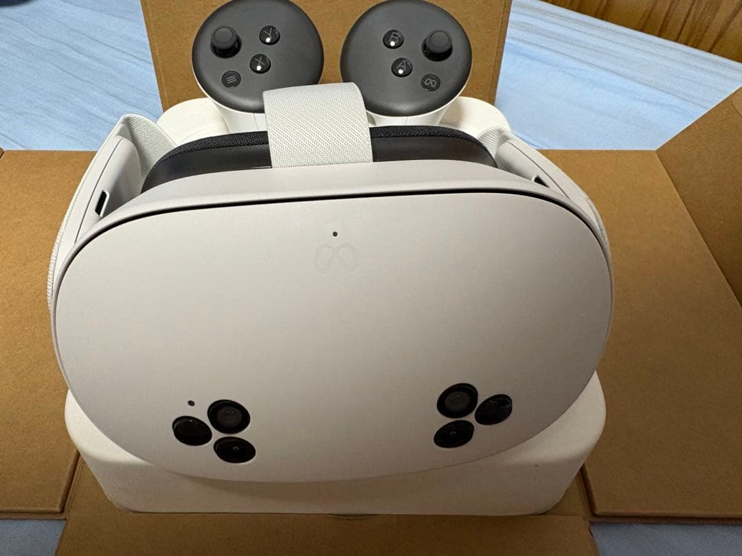 ほぼ未使用　 Quest 3S 128GB VRヘッドセット　保証書あり Meta Quest 3S 128GB オールインワンMR・VRヘッドセット 新品 在庫あり