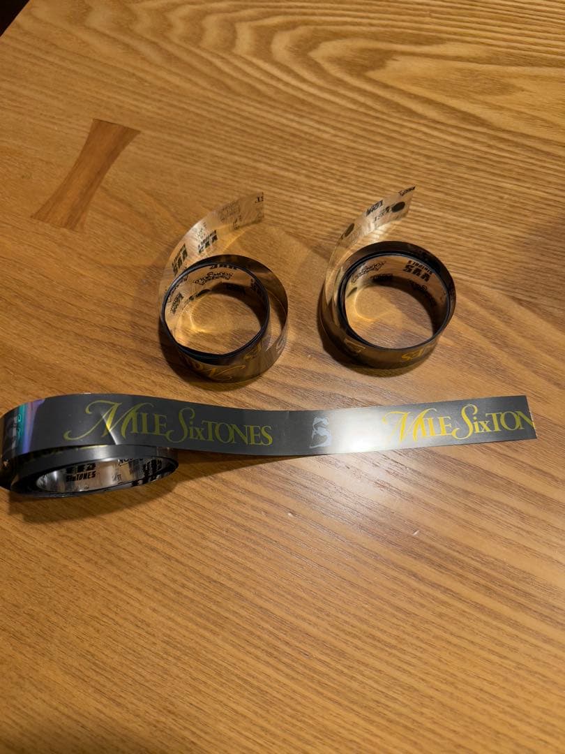 SixTONES MILESixTONES 銀テープ 銀テ フル 3本セット - メルカリ