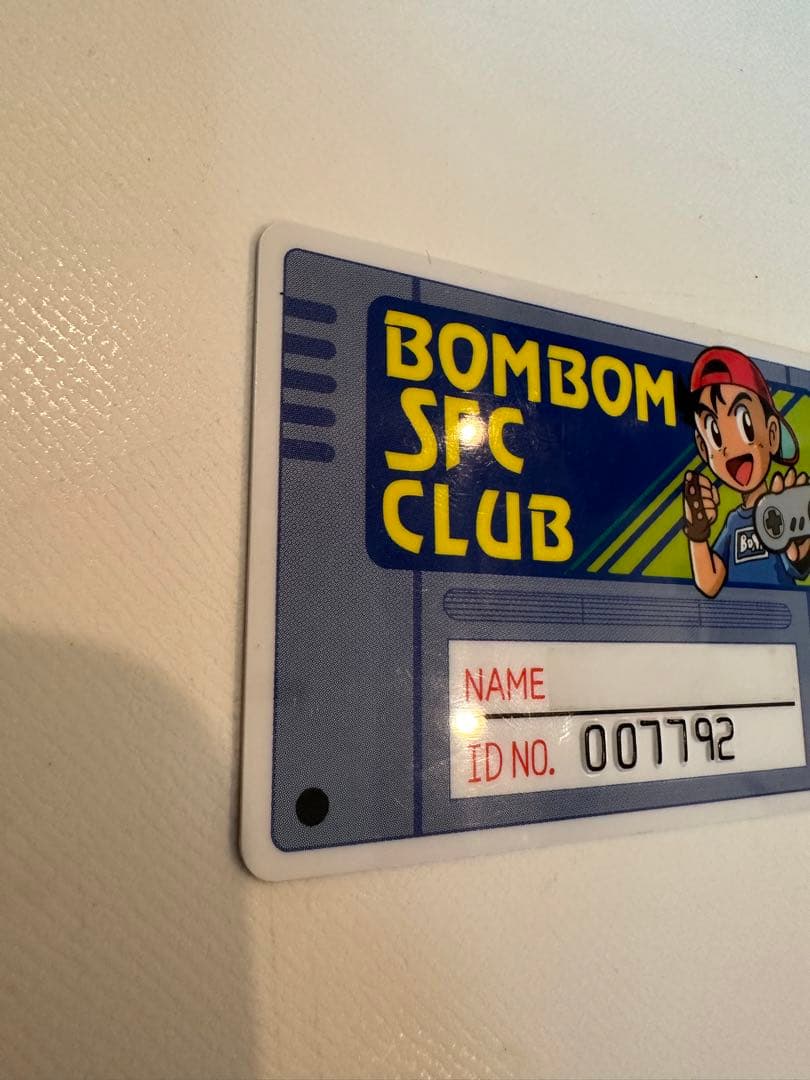 BOM BOM SFC CLUB ボンボンスーファミクラブ 会員カード ※c3 - メルカリ