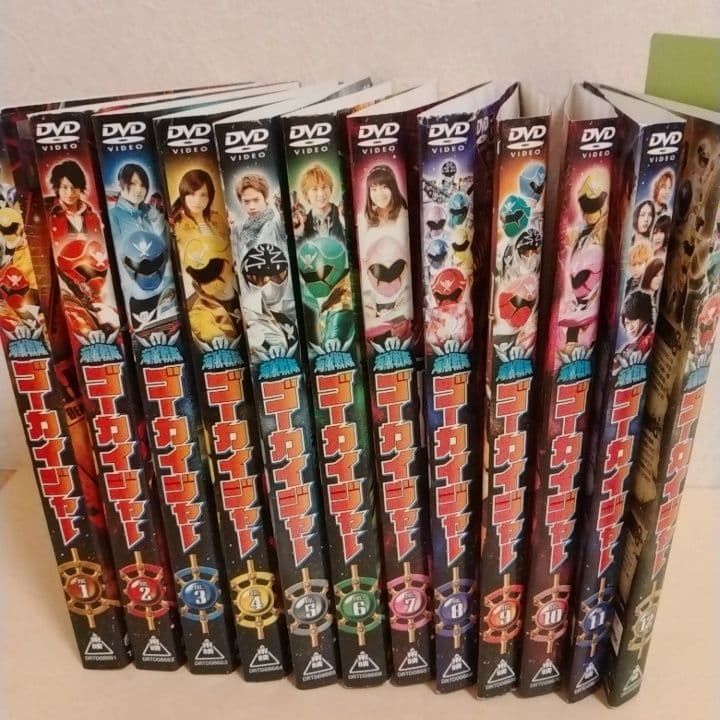 海賊戦隊 ゴーカイジャー DVD 全巻セット (Vol.1～Vol.12) - メルカリ