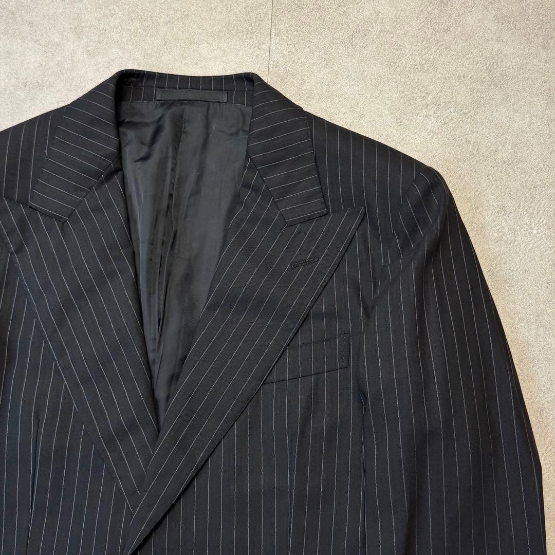 GUCCI トムフォード期 ストライプ シングル 2B スーツ セットアップ