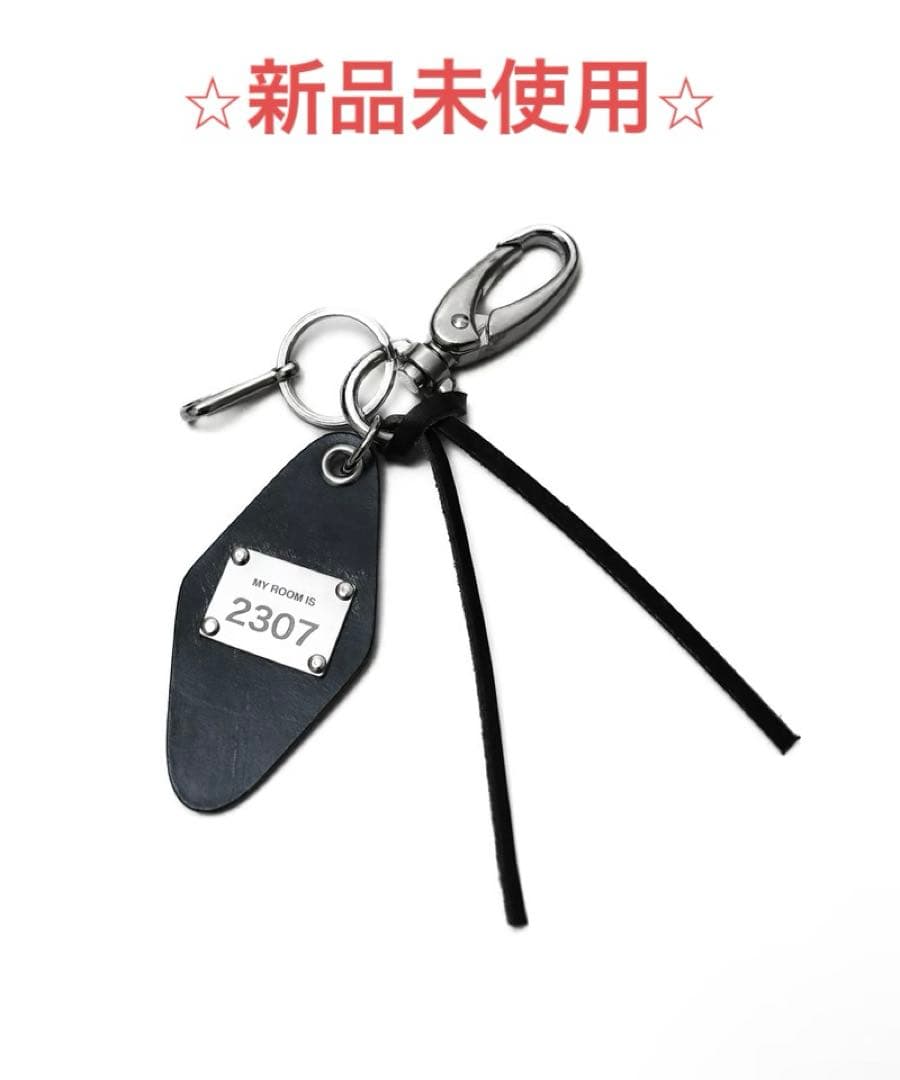 【新品】LUXURY MATERIAL LEATHER ROOM KEYRING LUXURY MATERIAL LEATHER ROOM KEYRING by BRIDLE