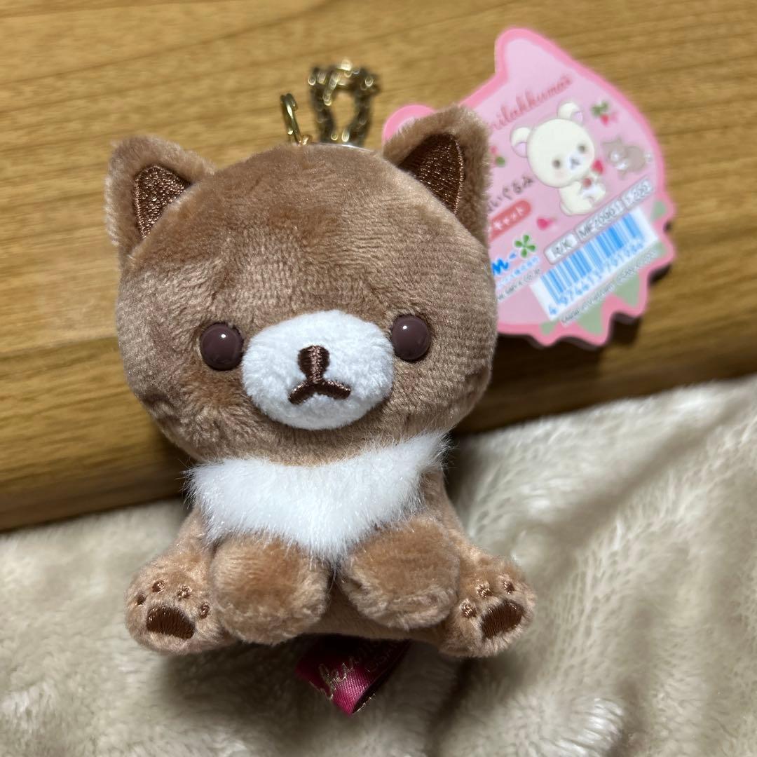 コリラックマ ココアキャット ぶらさげぬいぐるみ