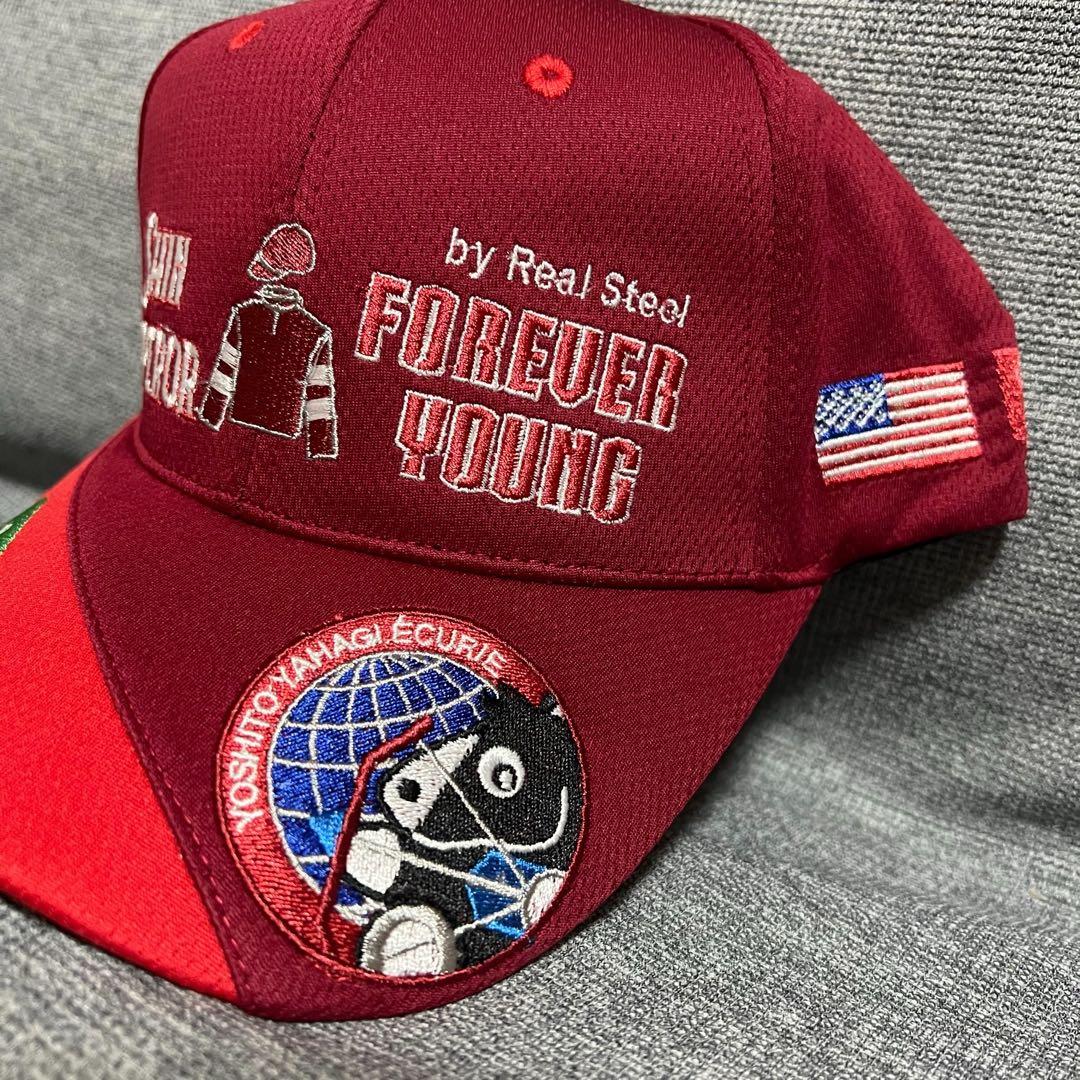 フォーエバーヤング シンエンペラー 競馬グッズ 競馬 キャップ 帽子