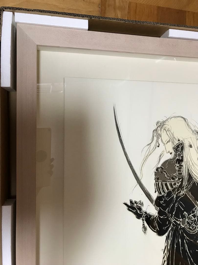 天野喜孝 FF7 セフィロス 研 プライベートエディション シルク