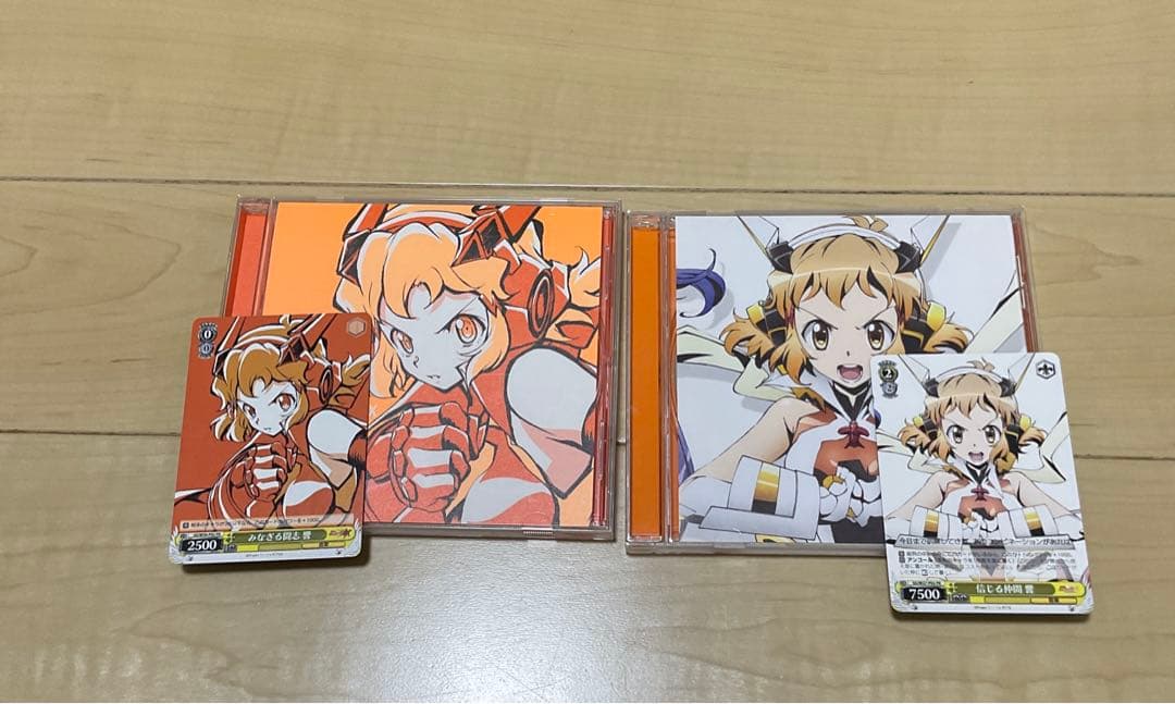 戦姫絶唱シンフォギアGX DVD 6本アンドCD3枚セット カード2枚