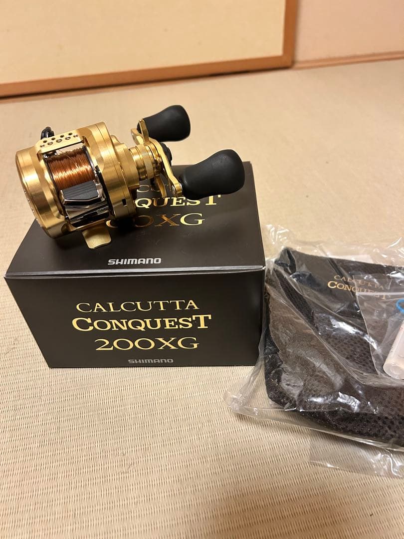 リール SHIMANO 22CALCUTTA CONQUEST 200XG SHIMANO CALCUTTA CONQUEST 200XG Baitcasting Reel Japan Model