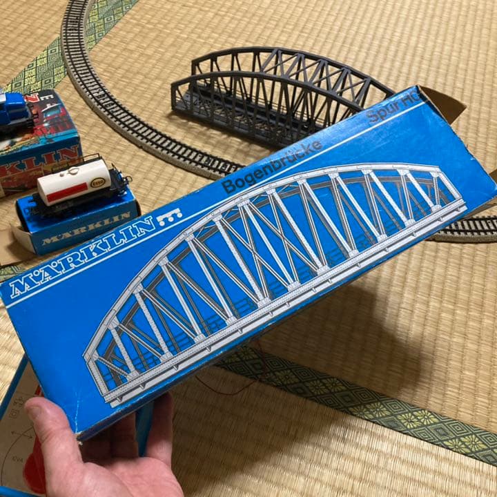 メルクリン HOスターター&線路セット&ディーゼル3078 （ESSO付き