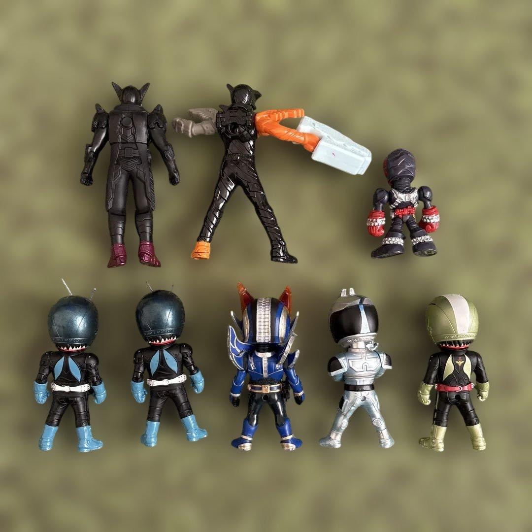 仮面ライダー フィギュア 8体セット - メルカリ