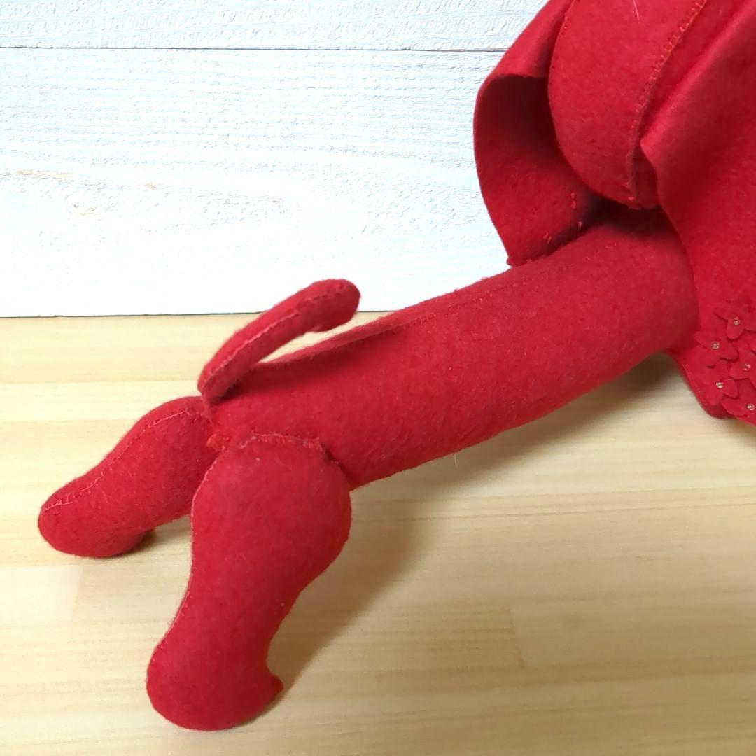 昭和レトロ フェルト 犬のぬいぐるみ2点セット - メルカリ