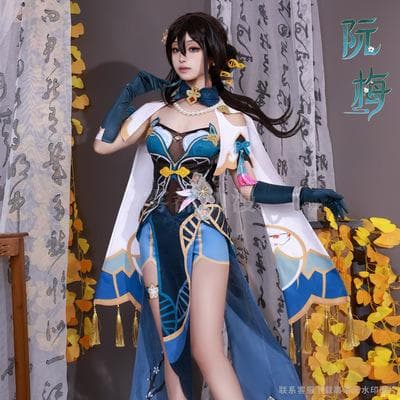 崩壊スターレイル ルアンメェイ コスプレ衣装 ウィッグ付き - メルカリ