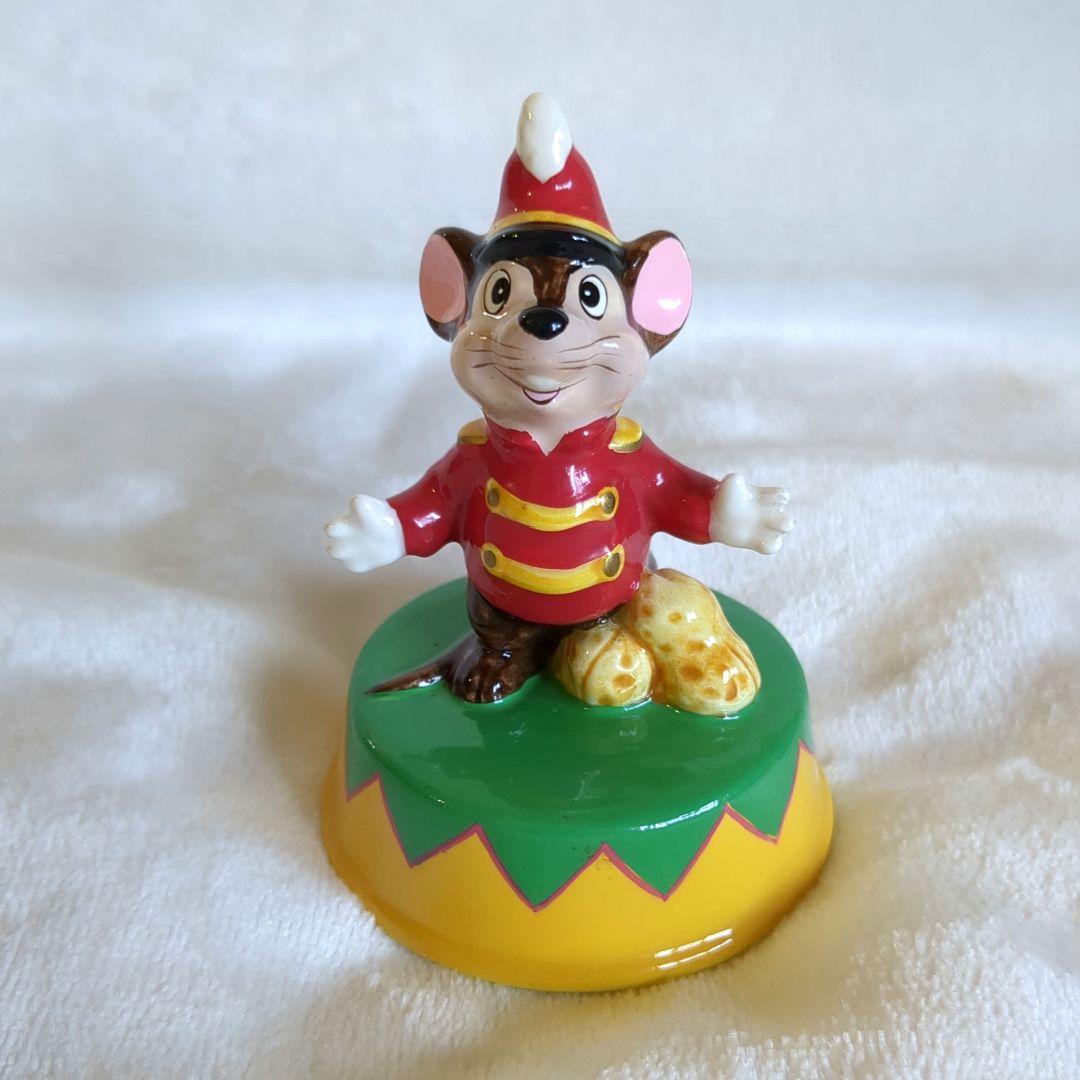 Disney ディズニー ダンボ ティモシー 陶器 レトロ フィギュア - メルカリ