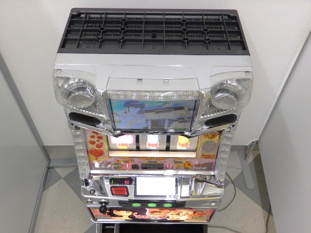 送料無料 パチスロ実機 めぞん一刻 夏色の風と 不要機付