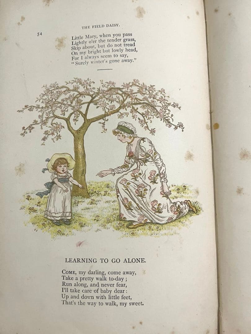 NO371 稀少 古書 アンティーク 洋書 絵本 ケイト グリーナウェイ