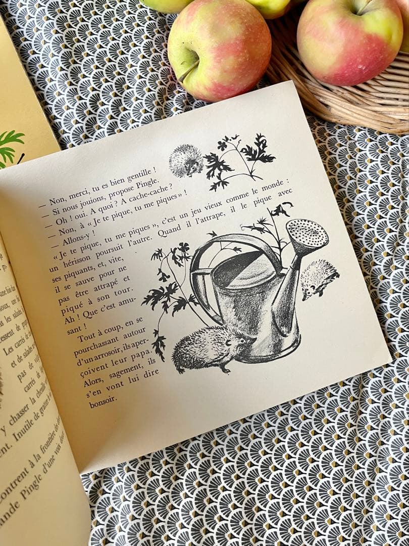 SALE希少フランス名作1900年代カストール絵本動物自然昆虫鳥イラスト