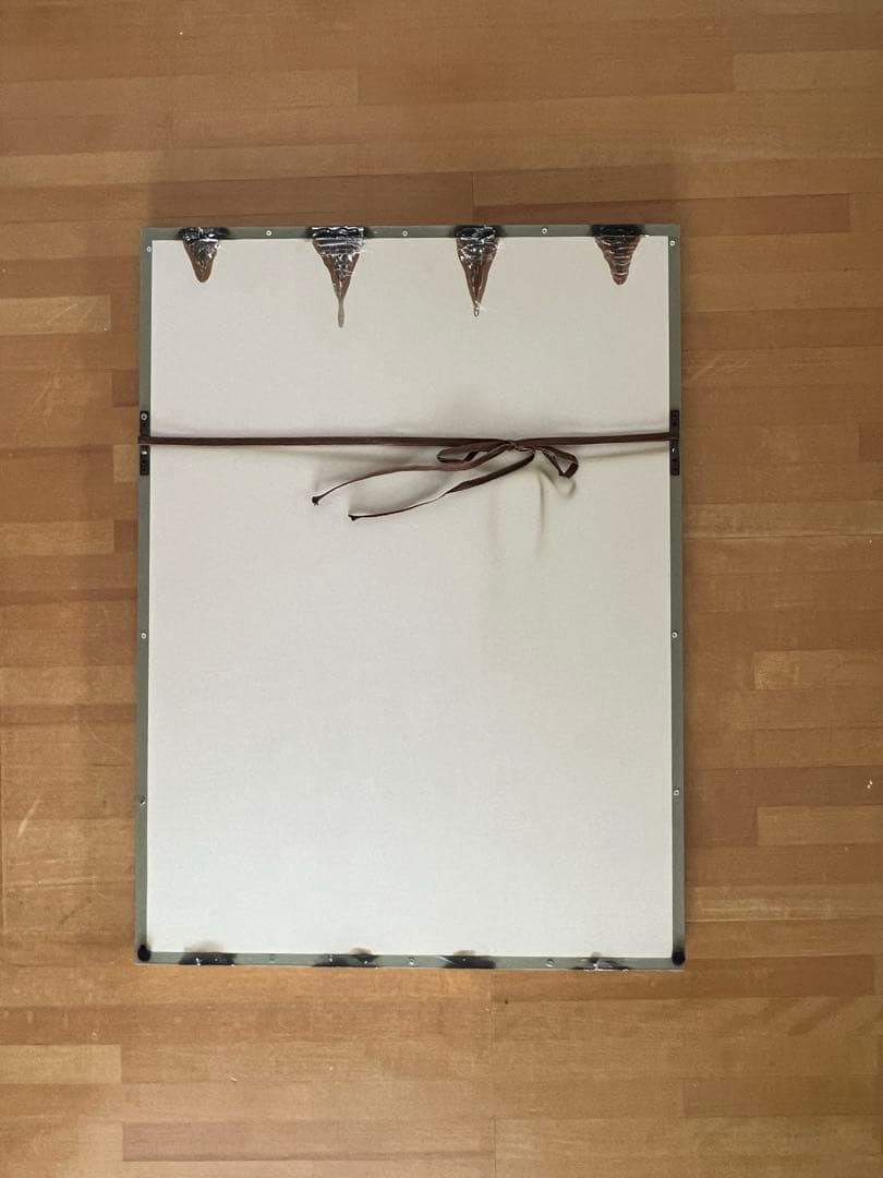 バスキア＆ウォーホル 1985年 共同展示 オリジナル広告ページ