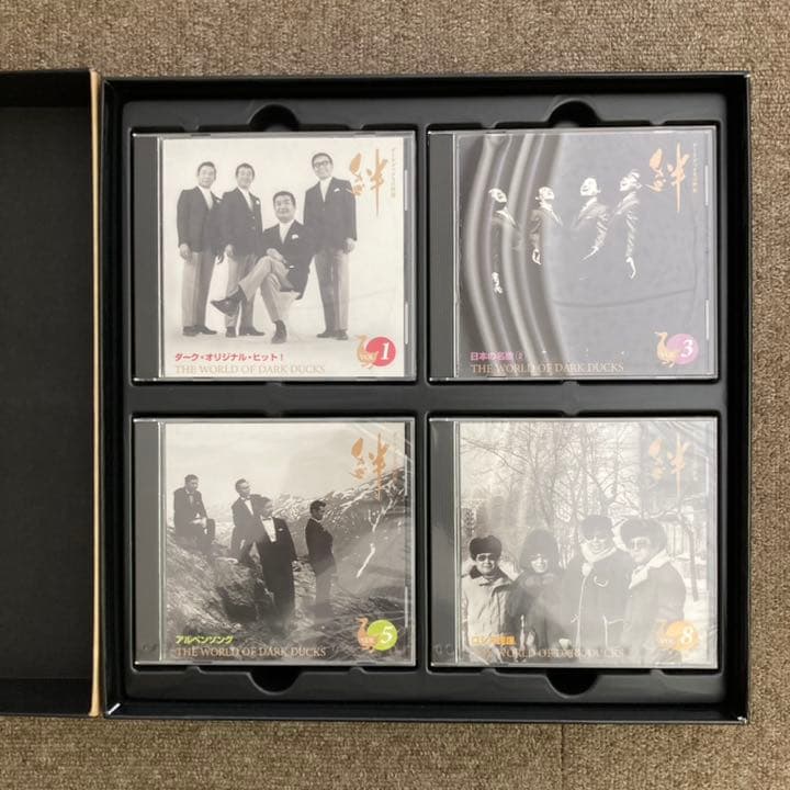 CD10枚組BOX＊ダークダックスの世界 絆→服部良一／昭和歌謡／銀色